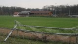 Sportplatz 2010-03 Schluten vor dem Verlegen