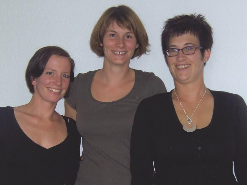 Gottenheims Kinder: Anja Genth, Ines Maurer, Diana Braun
