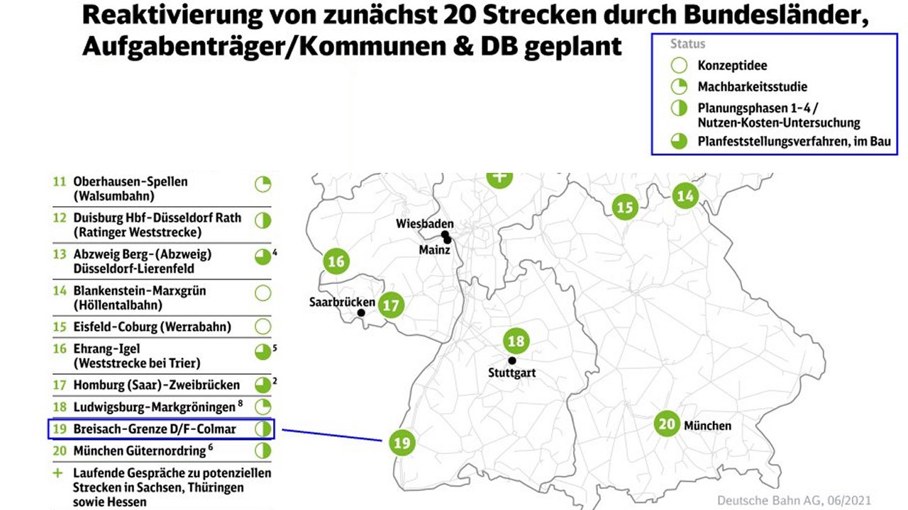 Weiter zu BreisachColmarBahn