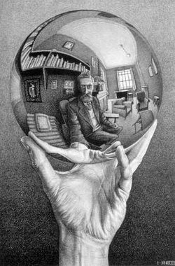 Selbstreflexion M.C. Escher