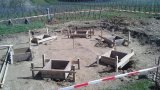 Schutzhütte: Fundamentierung 2015-04