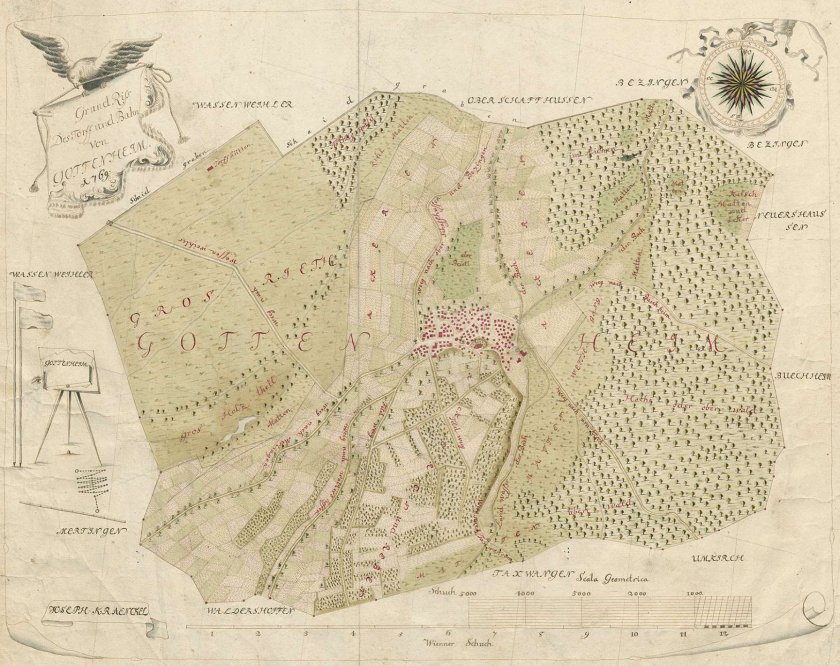 1769 Plan Gottenheim
