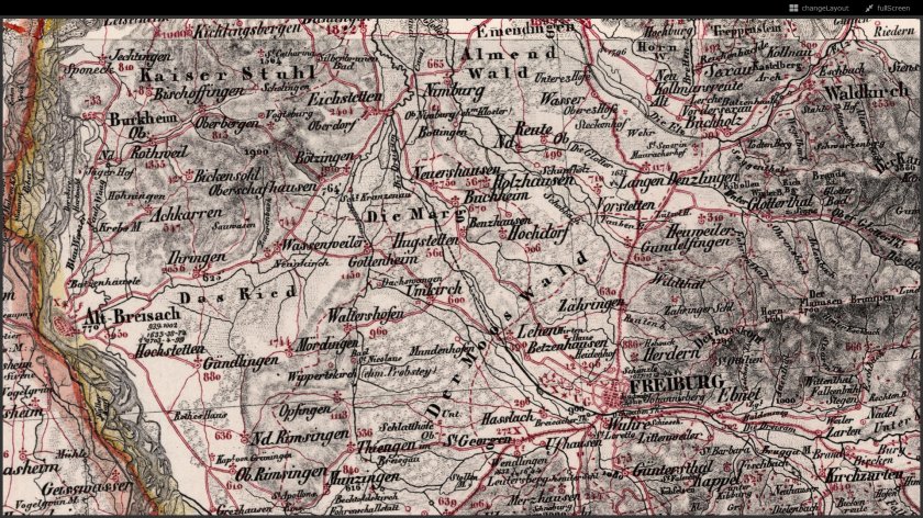 Breisgau mit Gottenheim 1850