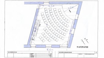 Plan der Bürgerscheune