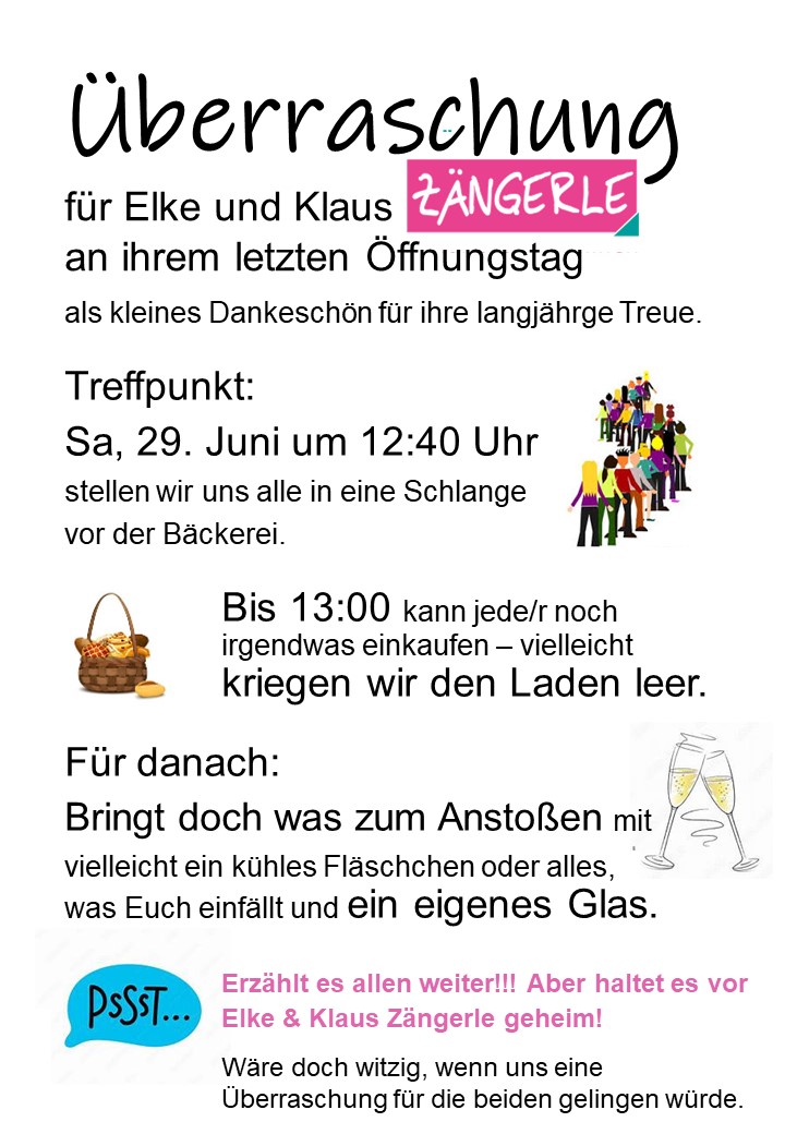 Aufruf zum Flash-Mob