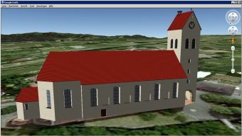 3D-Modell der Kirche St. Stephan