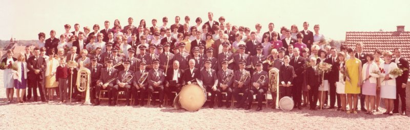 Musikverein Gottenheim im Jahre 1967