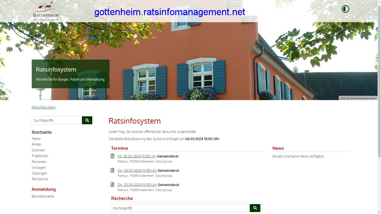 Ratsinfosystem