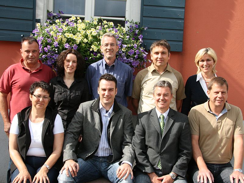 Das Rathausteam um 2008