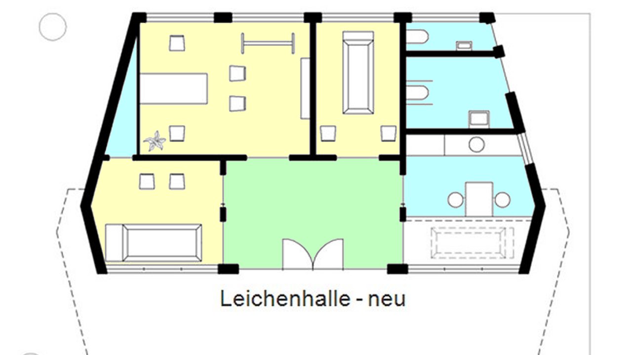 Weiter zu Aussegnungshalle