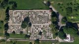 Friedhof und Aussegnungshalle r.u.