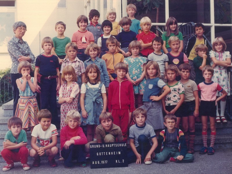 2.Klasse im Jahre 1977