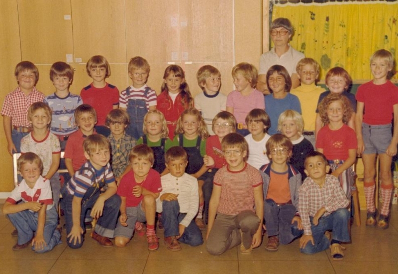 1.Klasse im Jahre 1978