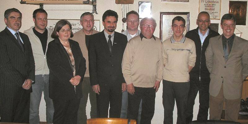 Gründungsvorstand Gewerbeverein Gottenheim 2005