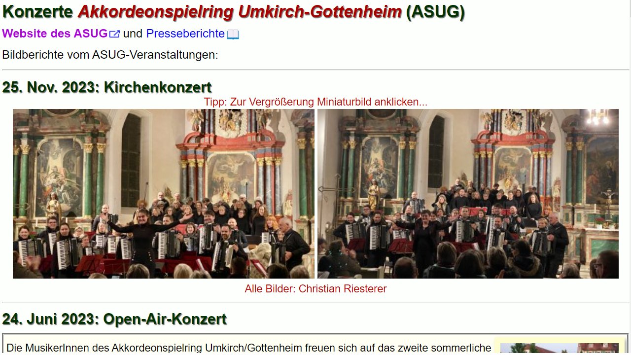 Weiter zu ASUG