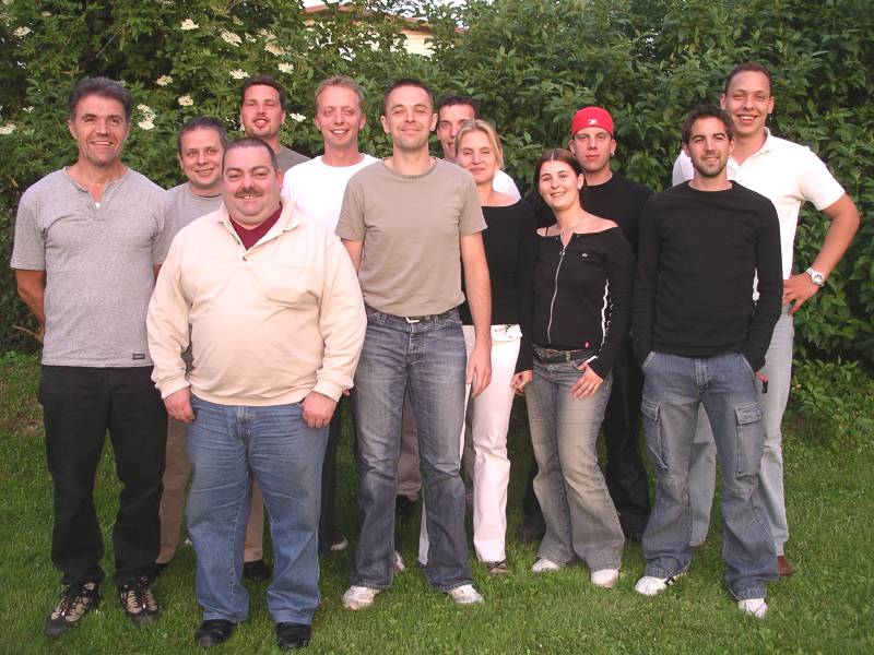 Vorstand Zeltclub Gottenheim e.V. anno 2005