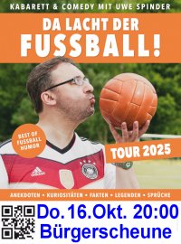 Kabarett mit Uwe Spinder: Fußball