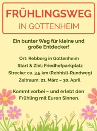 Gottenheimer Frühlingsweg 21.März - 30.April